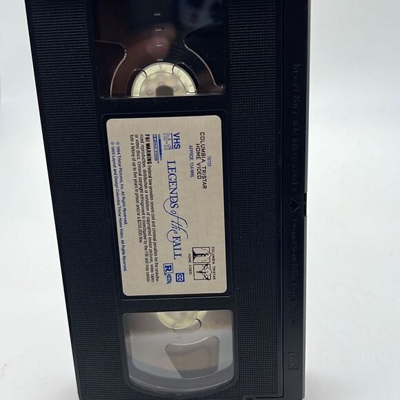 Legends of the Fall VHS 1995 - Brad Pitt - Picture 3 of 3